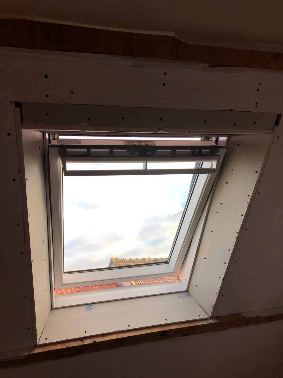 Rénovation des chambres en comble avec création de salle de bain